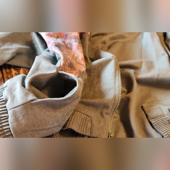 Vintage Remo of California Lightweight Retro Jacket Sage Green Size Medium - Picture 10 of 10